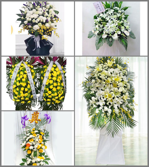 福建三明尤溪县汤川乡白事花篮预定